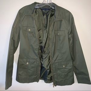 Green Tommy Hilfiger jacket